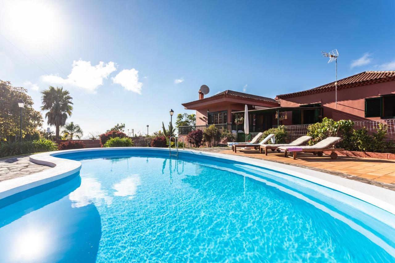 לה לגונה Home2Book Luxury Villa Luna De Tacoronte Pool מראה חיצוני תמונה